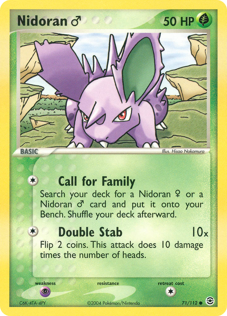 Nidoran ♂ 71/112 FireRed & LeafGreen