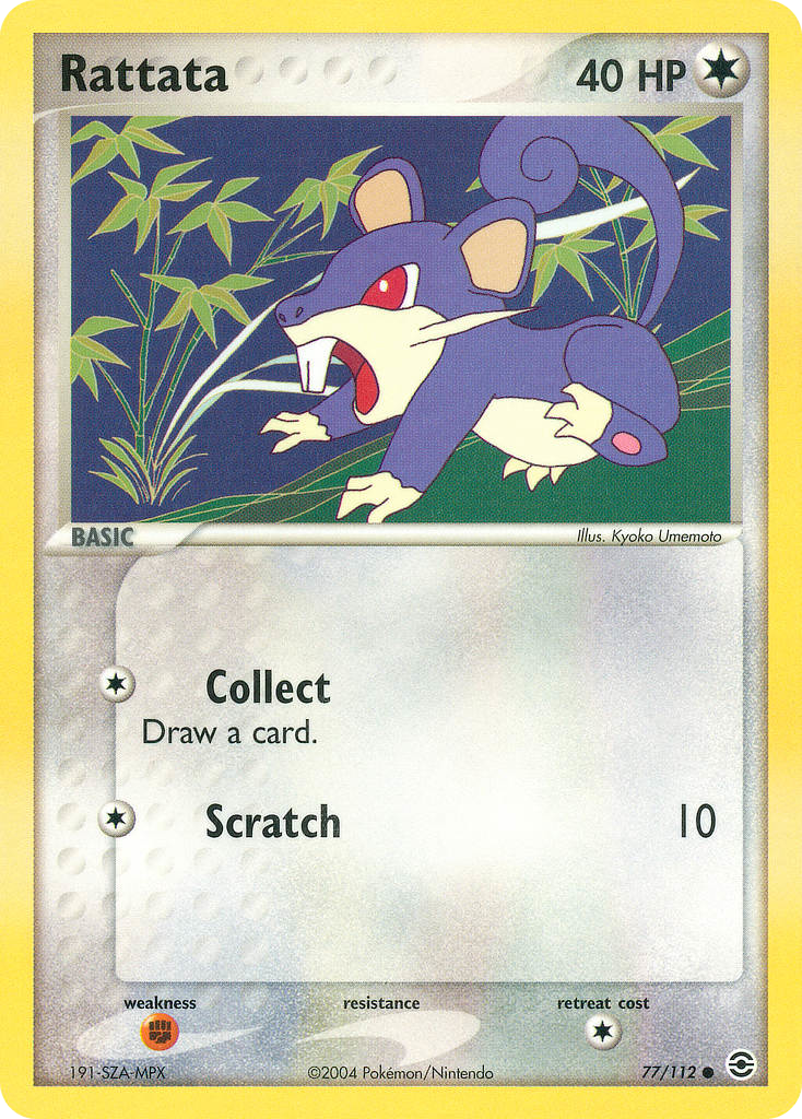 Rattata 77/112 FireRed & LeafGreen