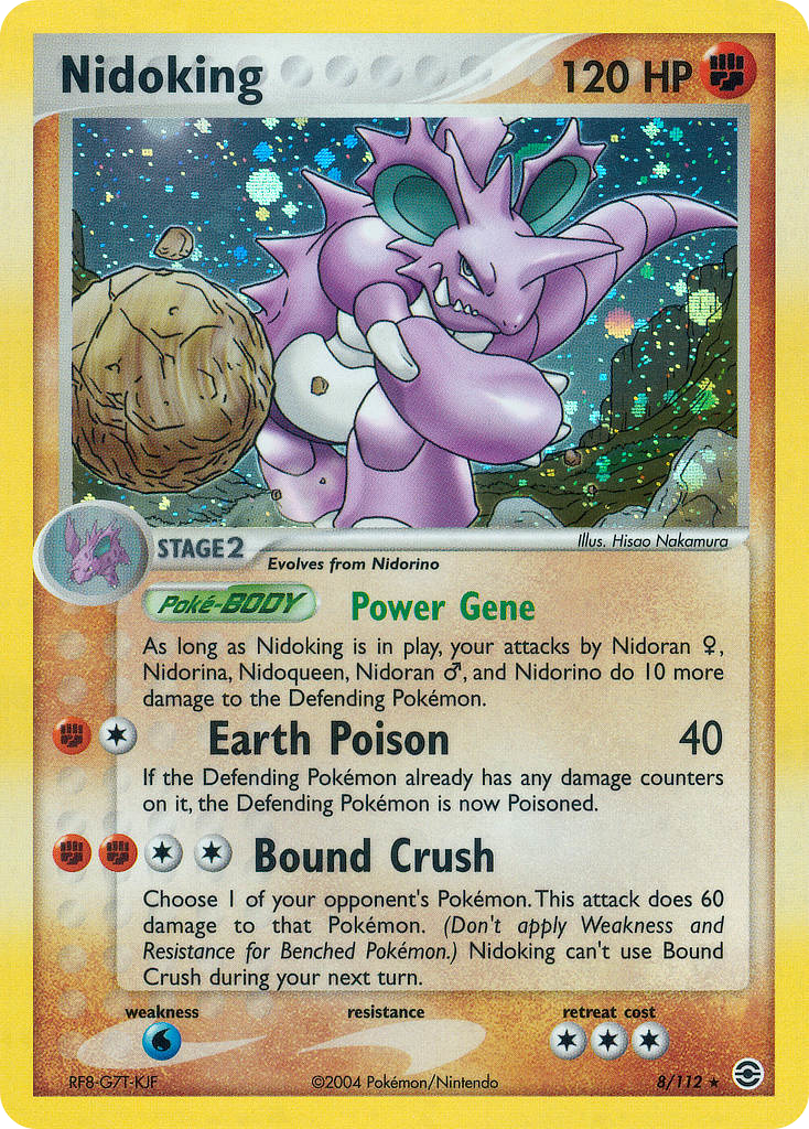 Nidoking 8/112 FireRed & LeafGreen