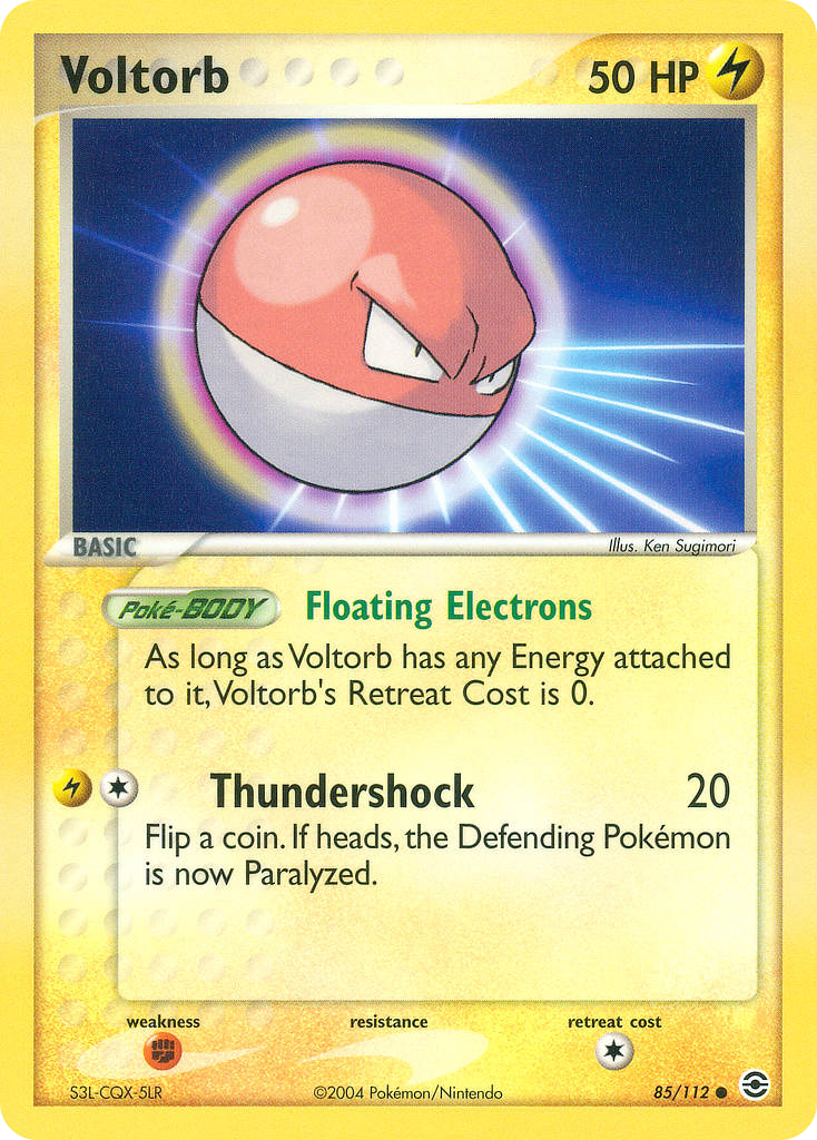 Voltorb 85/112 FireRed & LeafGreen
