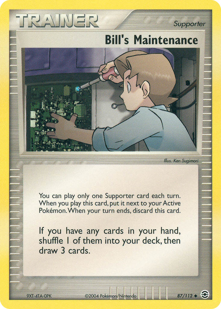 Bill's Maintenance 87/112 FireRed & LeafGreen