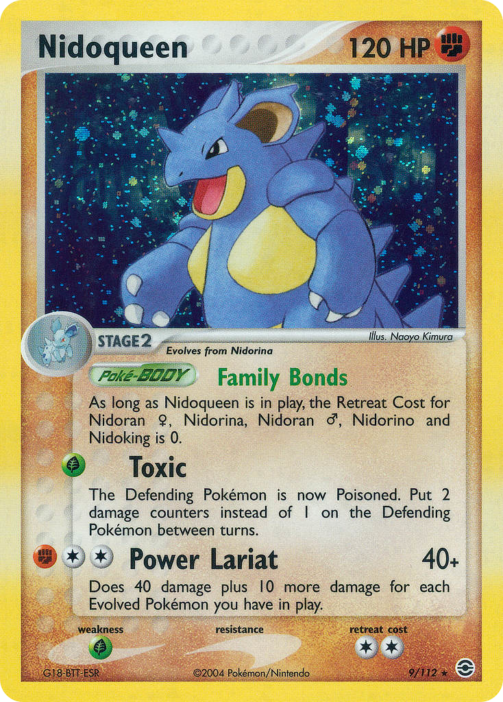 Nidoqueen 9/112 FireRed & LeafGreen