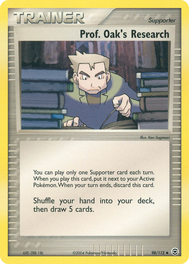 Prof. Oak's Research 98/112 FireRed & LeafGreen
