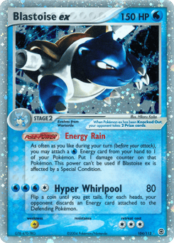 Blastoise ex 104/112 FireRed & LeafGreen