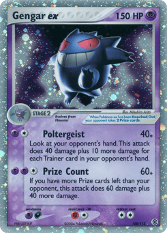 Gengar ex 108/112 FireRed & LeafGreen