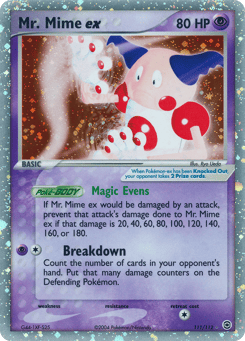 Mr. Mime ex 111/112 FireRed & LeafGreen