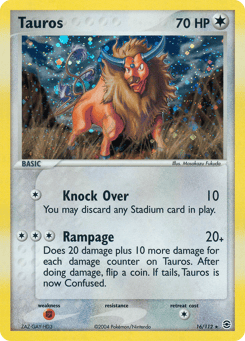 Tauros 16/112 FireRed & LeafGreen