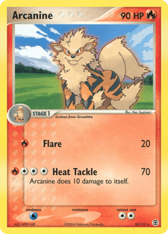 Arcanine 18/112 FireRed & LeafGreen