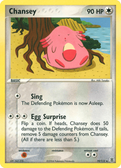 Chansey 19/112 FireRed & LeafGreen