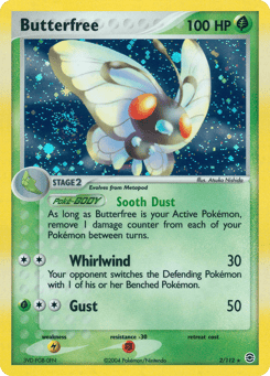 Butterfree 2/112 FireRed & LeafGreen
