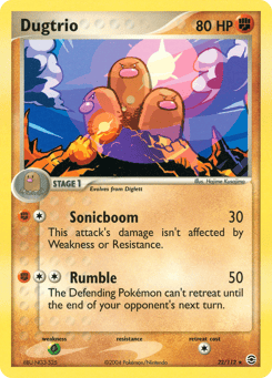 Dugtrio 22/112 FireRed & LeafGreen
