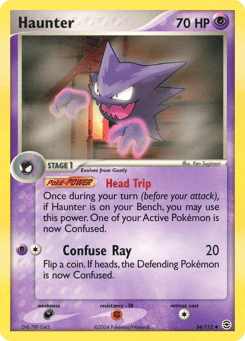 Haunter 34/112 FireRed & LeafGreen