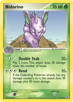 Nidorino 41/112 FireRed & LeafGreen