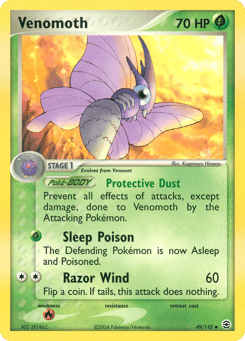 Venomoth 49/112 FireRed & LeafGreen
