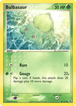 Bulbasaur 55/112 FireRed & LeafGreen