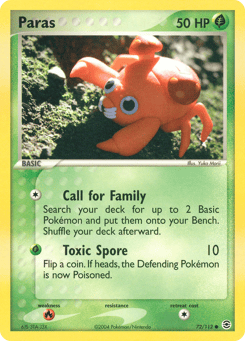 Paras 72/112 FireRed & LeafGreen