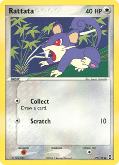 Rattata 77/112 FireRed & LeafGreen