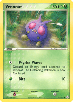 Venonat 84/112 FireRed & LeafGreen