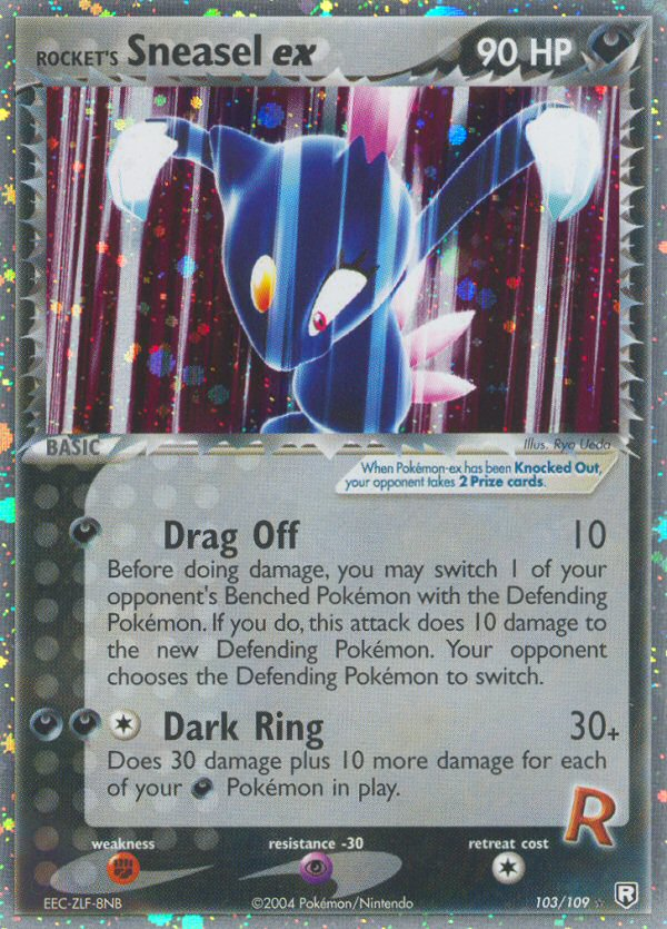 Rocket's Sneasel ex 103/109 Team Rocket Returns