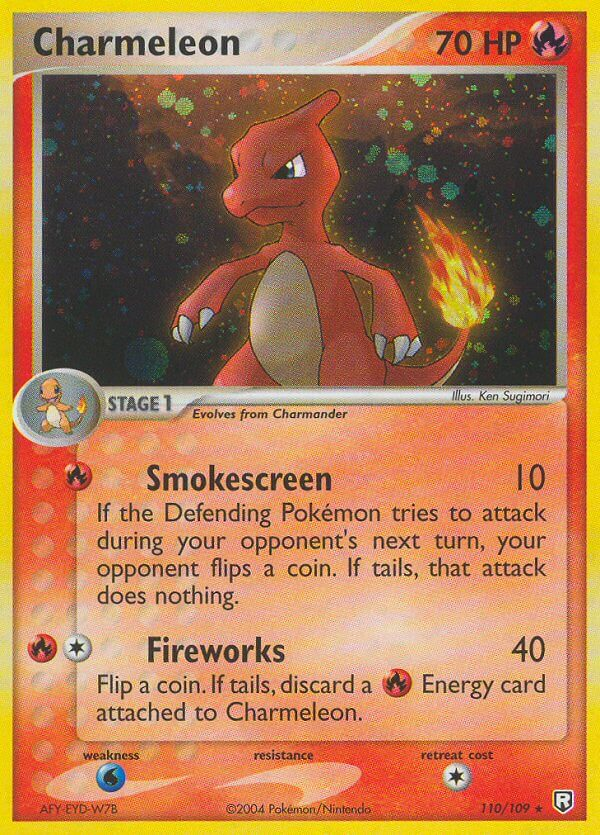 Charmeleon 110/109 Team Rocket Returns
