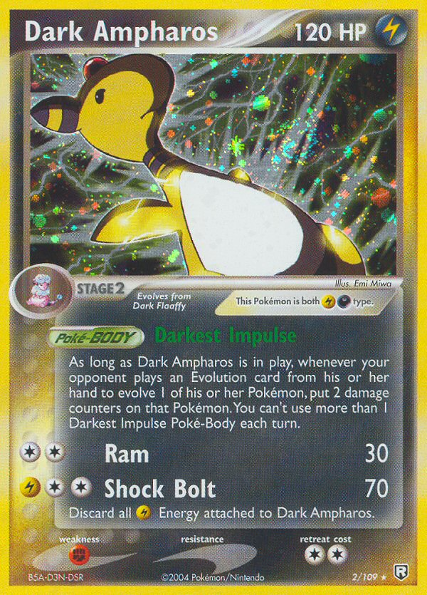 Dark Ampharos 2/109 Team Rocket Returns