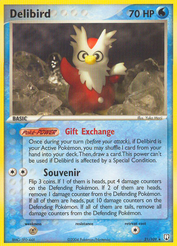 Delibird 21/109 Team Rocket Returns