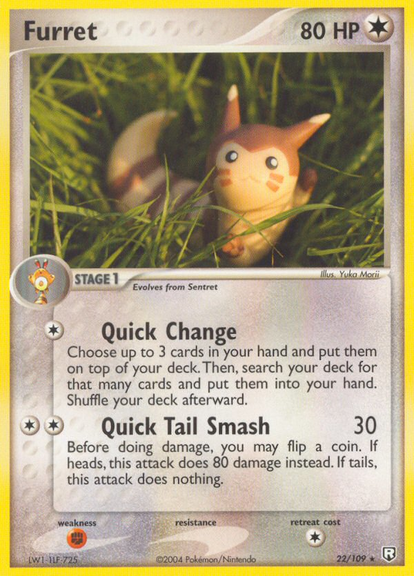 Furret 22/109 Team Rocket Returns