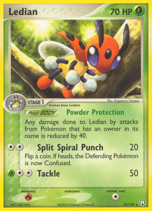 Ledian 23/109 Team Rocket Returns