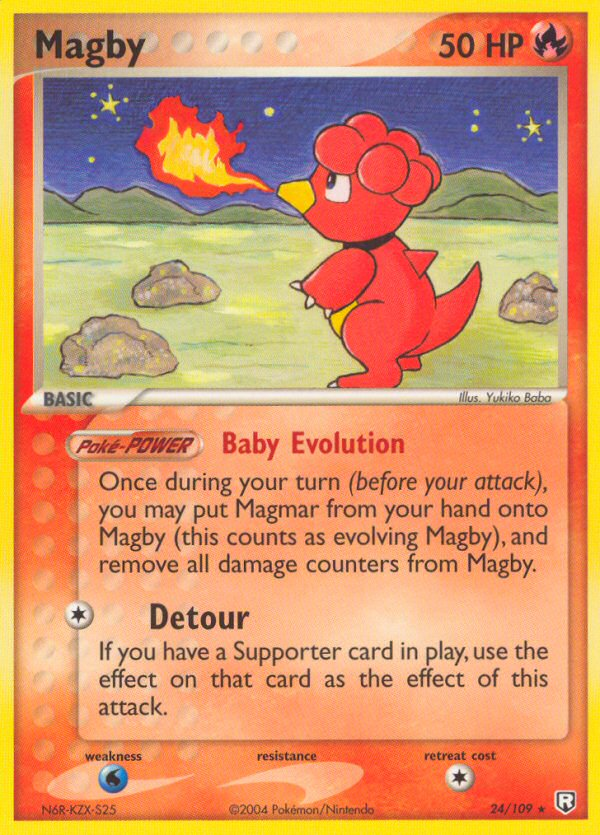 Magby 24/109 Team Rocket Returns