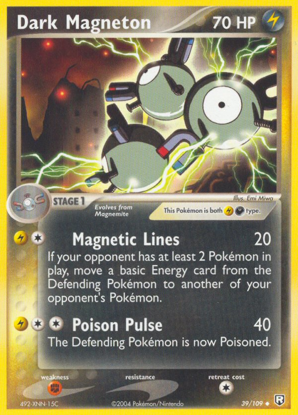 Dark Magneton 39/109 Team Rocket Returns