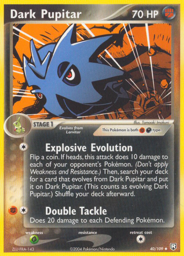 Dark Pupitar 40/109 Team Rocket Returns