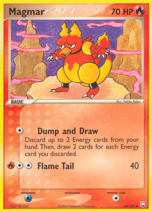 Magmar 44/109 Team Rocket Returns
