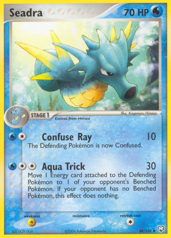 Seadra 48/109 Team Rocket Returns