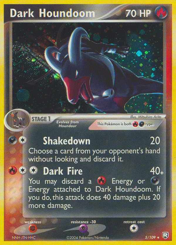 Dark Houndoom 5/109 Team Rocket Returns