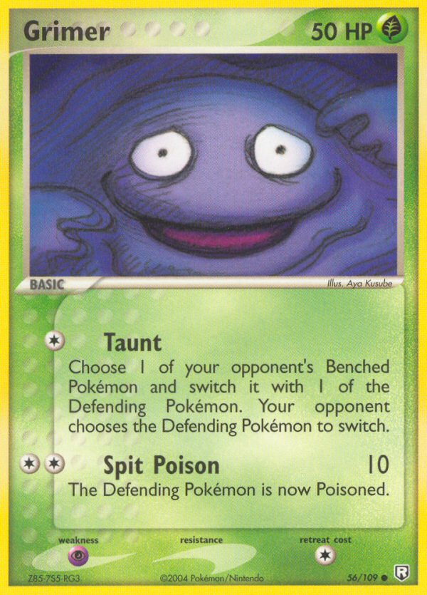 Grimer 56/109 Team Rocket Returns