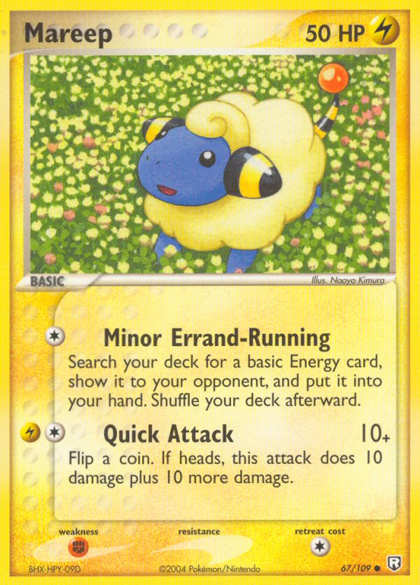 Mareep 67/109 Team Rocket Returns