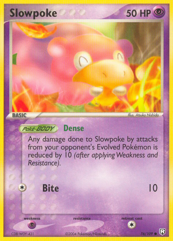 Slowpoke 76/109 Team Rocket Returns