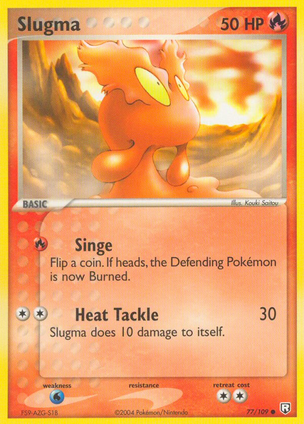 Slugma 77/109 Team Rocket Returns