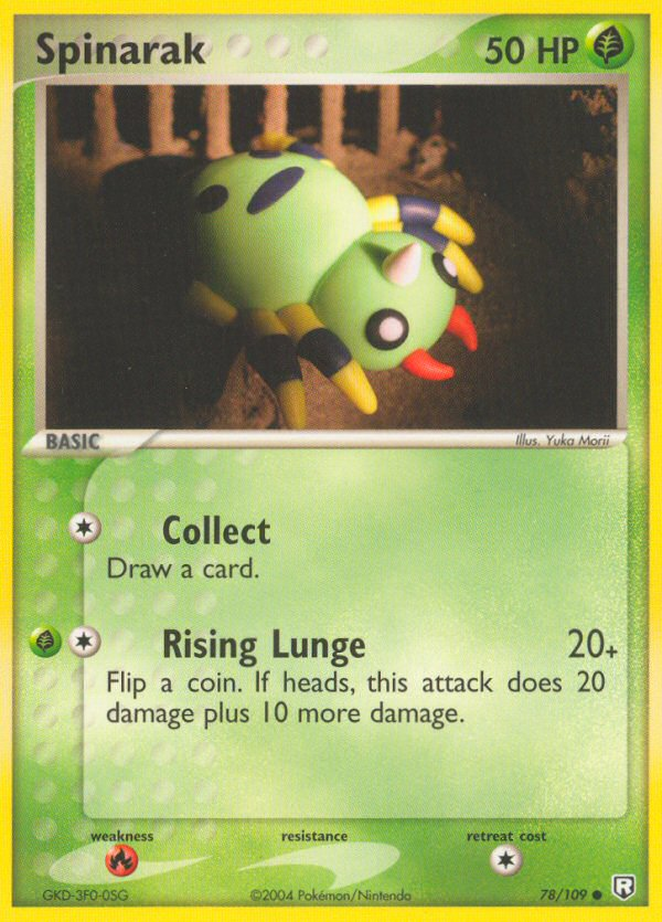 Spinarak 78/109 Team Rocket Returns