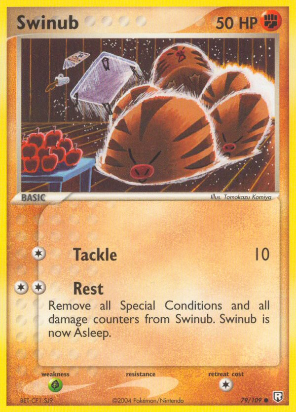 Swinub 79/109 Team Rocket Returns