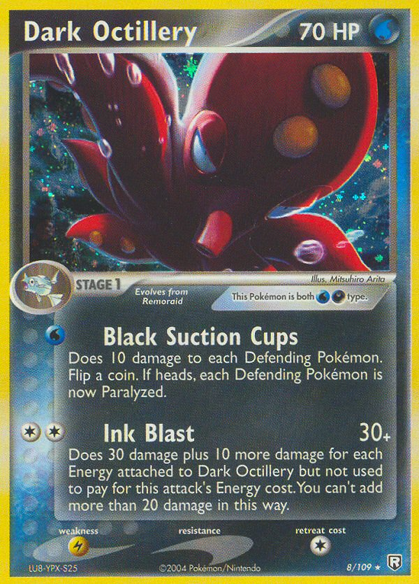 Dark Octillery 8/109 Team Rocket Returns