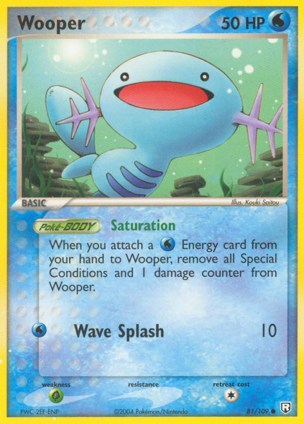 Wooper 81/109 Team Rocket Returns