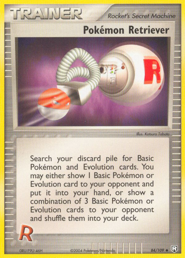 Pokémon Retriever 84/109 Team Rocket Returns