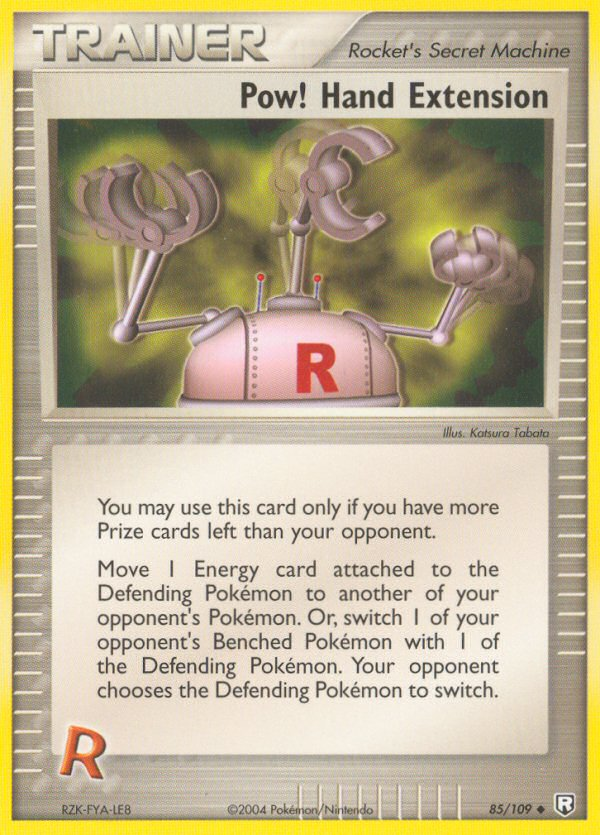 Pow! Hand Extension 85/109 Team Rocket Returns