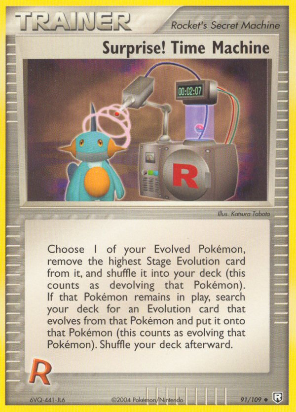 Surprise! Time Machine 91/109 Team Rocket Returns