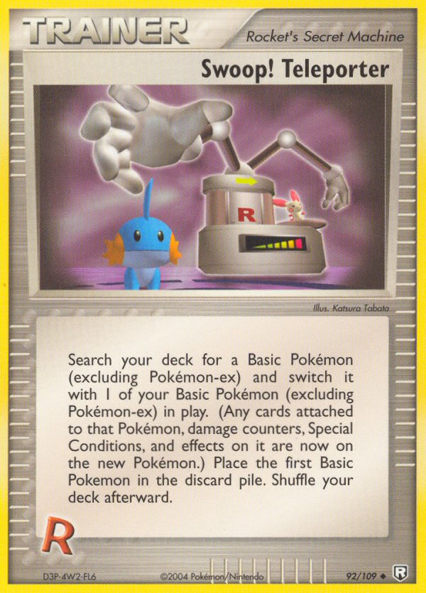 Swoop! Teleporter 92/109 Team Rocket Returns