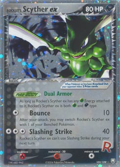 Rocket's Scyther ex 102/109 Team Rocket Returns