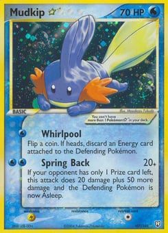 Mudkip ☆ 107/109 Team Rocket Returns
