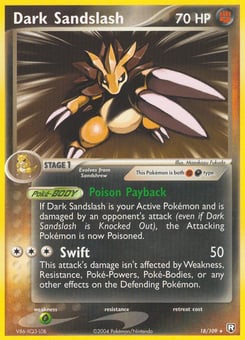 Dark Sandslash 18/109 Team Rocket Returns