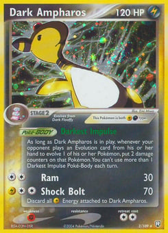Dark Ampharos 2/109 Team Rocket Returns